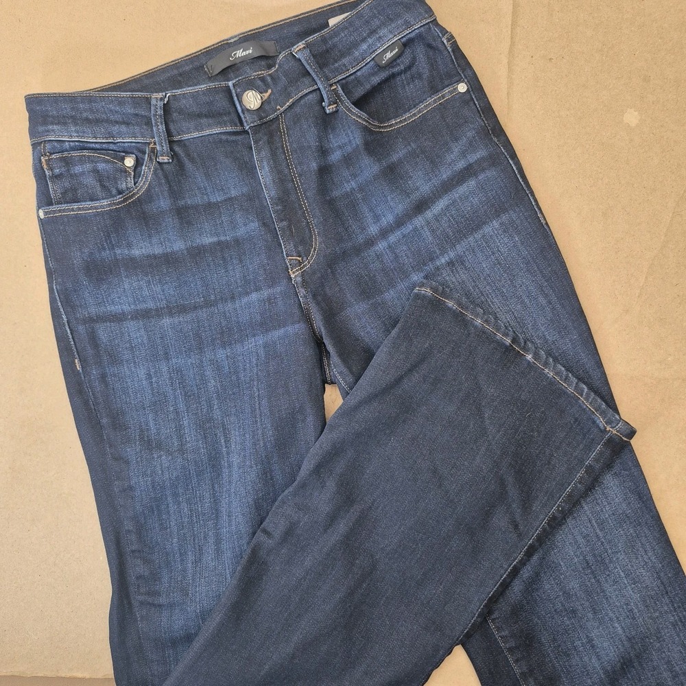 Mavi Women's Boot Cut Jeans - Dark Blue